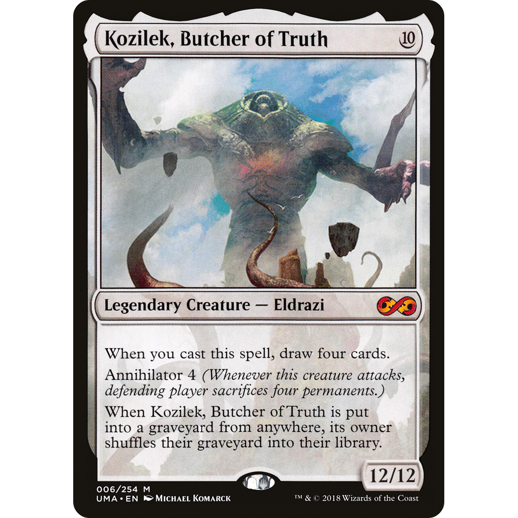 Kozilek, Butcher of Truth (UMA-006) - Ultimate Masters Foil