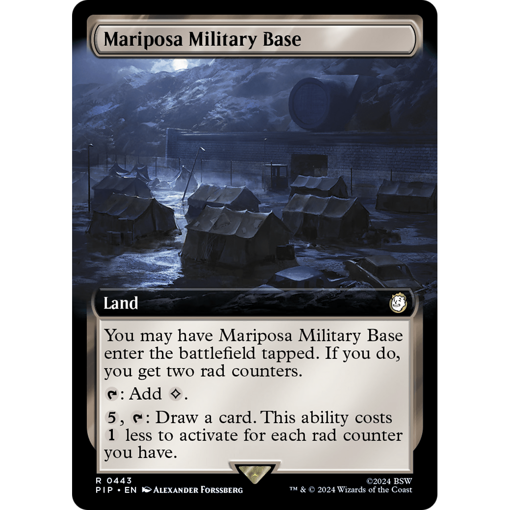 Mariposa Military Base (PIP-443) - Fallout: (Extended Art)