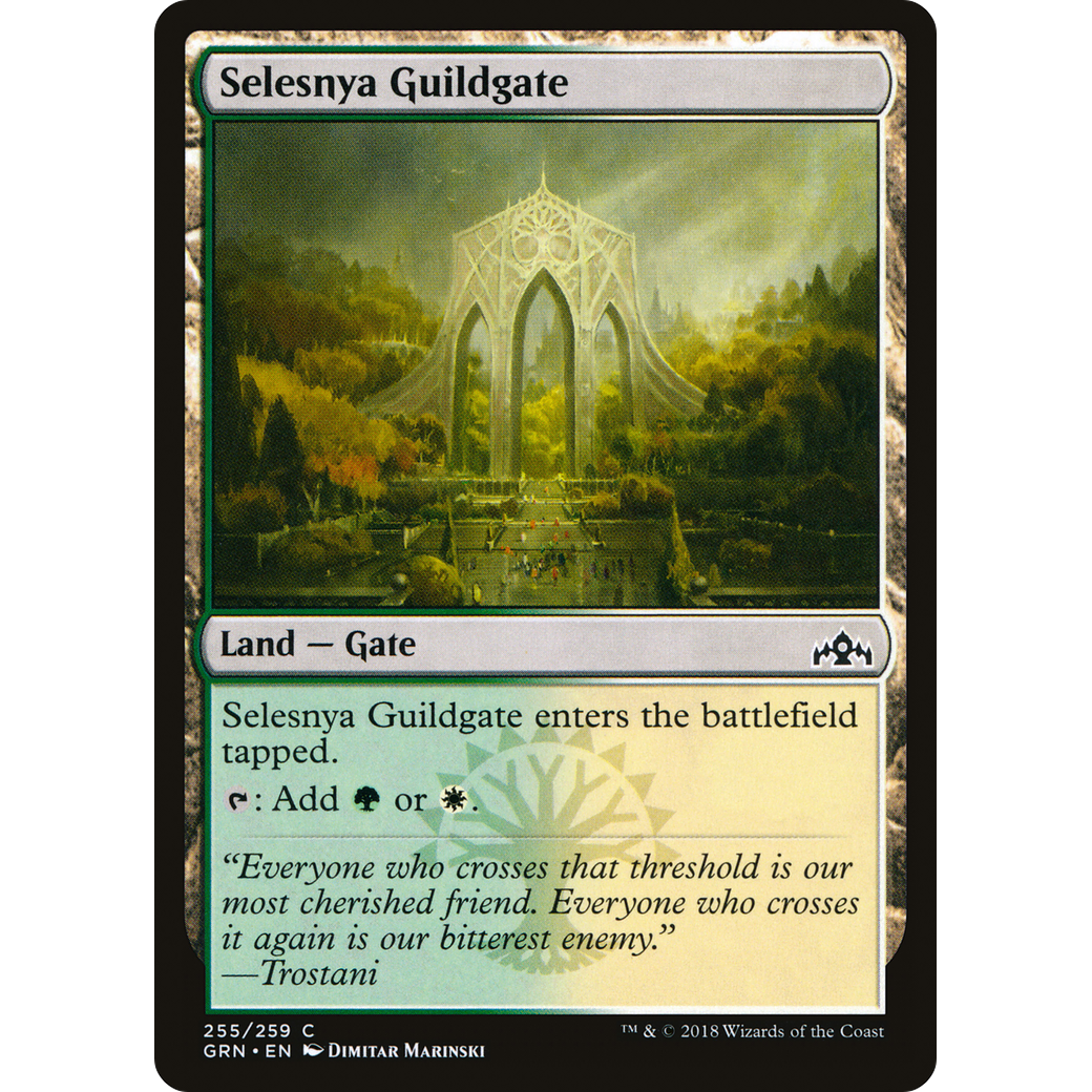 Selesnya Guildgate (255) (GRN-255) - Guilds of Ravnica Foil