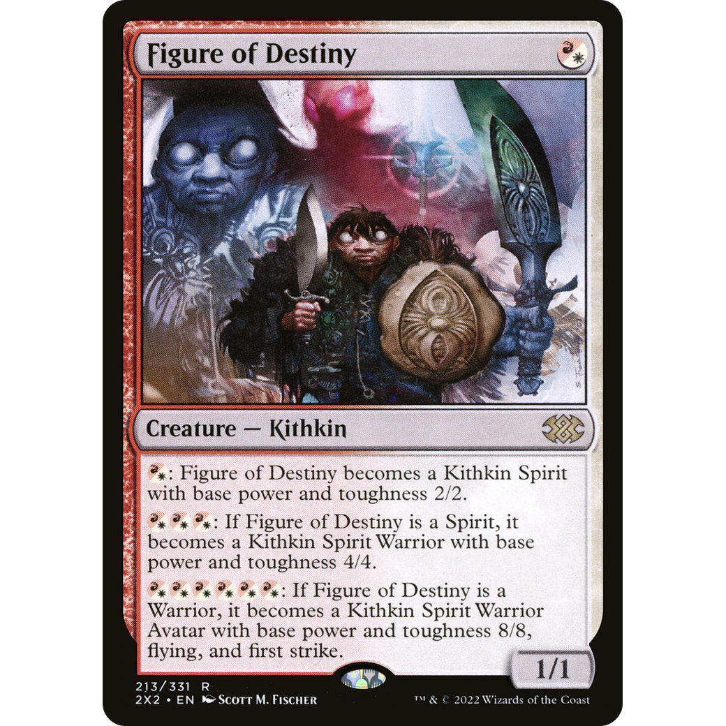 Figure of Destiny (2X2-213) - Double Masters 2022 Foil