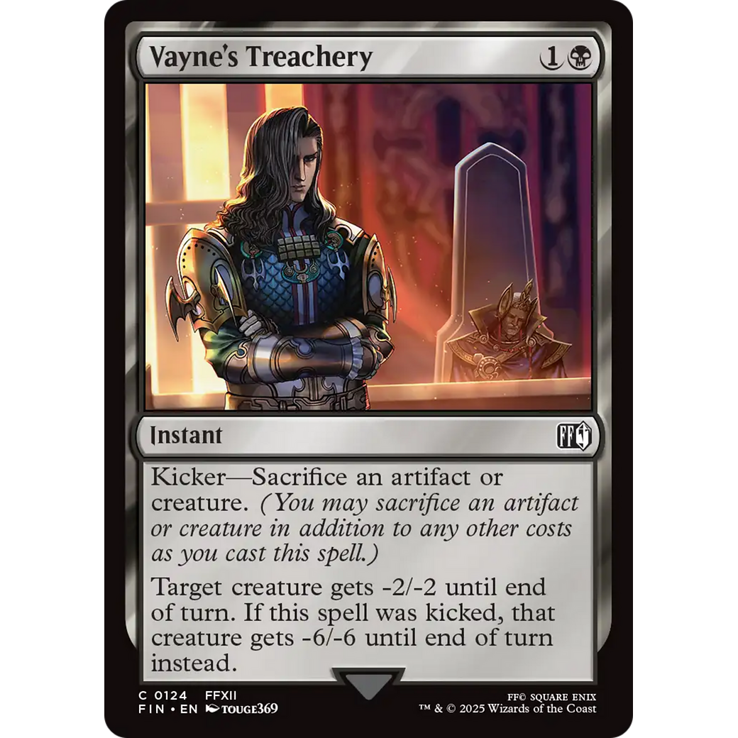 Vayne's Treachery (FIN-124) - FINAL FANTASY