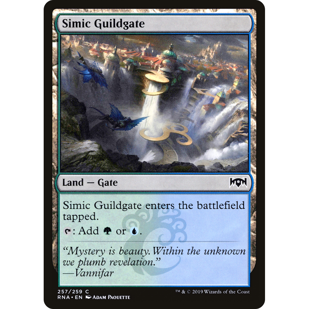 Simic Guildgate (257) (RNA-257) - Ravnica Allegiance