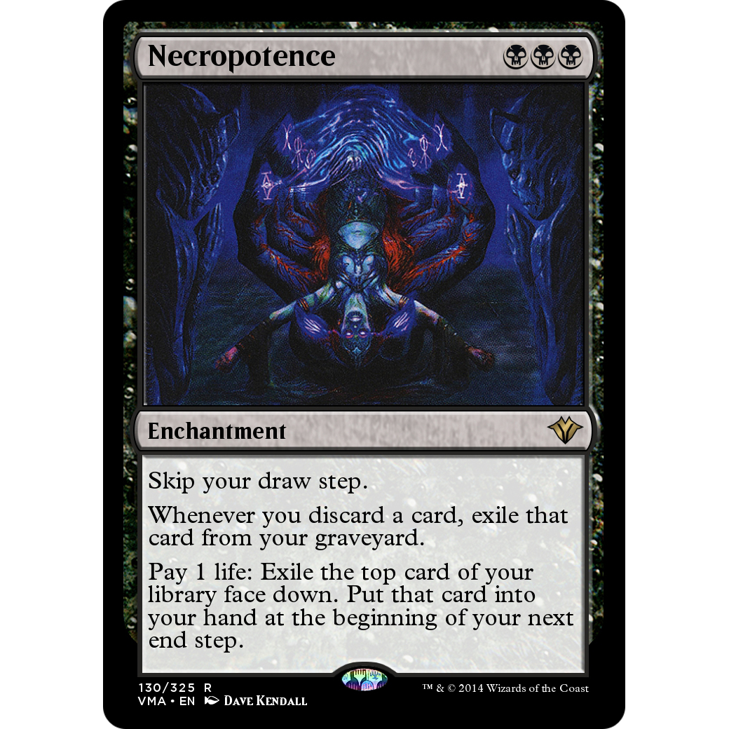 Necropotence (VMA-130) - Vintage Masters