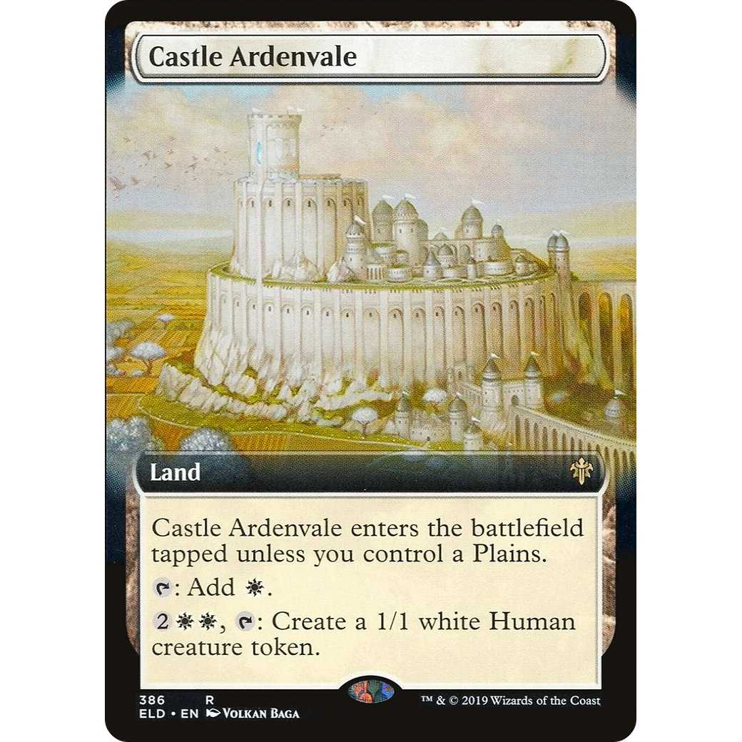 Castle Ardenvale (Extended Art) (ELD-386) - Throne of Eldraine: (Extended Art) Foil