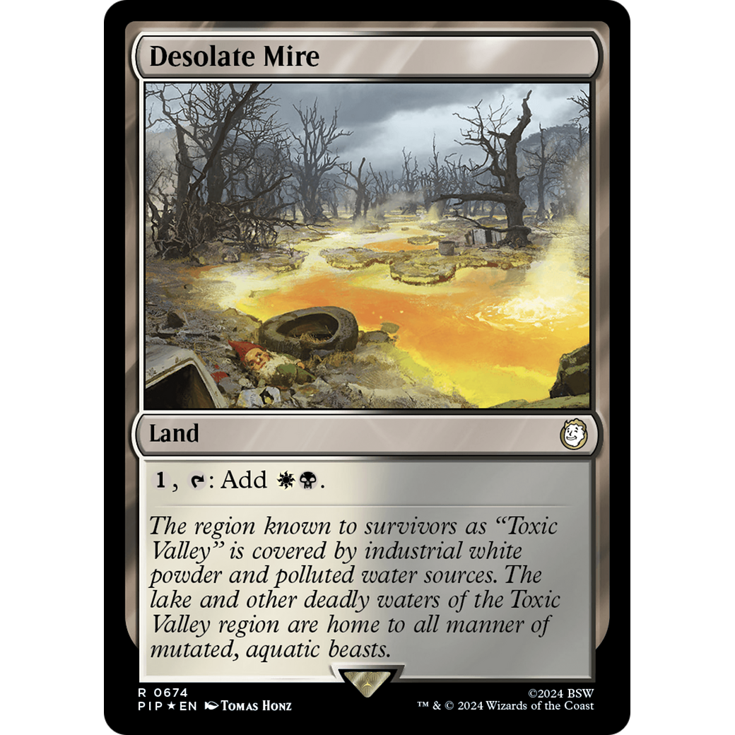 Desolate Mire (PIP-674) - Fallout Foil