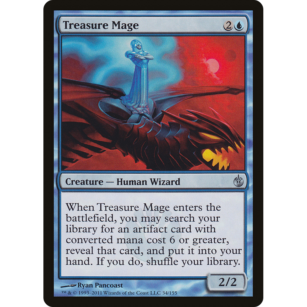 Treasure Mage (MBS-034) - Mirrodin Besieged Foil