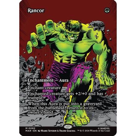 Rancor (Borderless) (MAR-082) - Marvel Universe Eternal-Legal