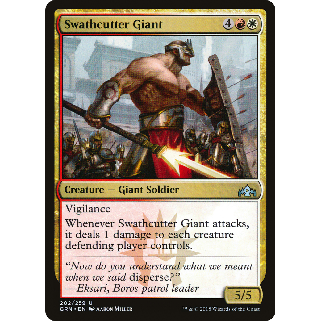 Swathcutter Giant (GRN-202) - Guilds of Ravnica