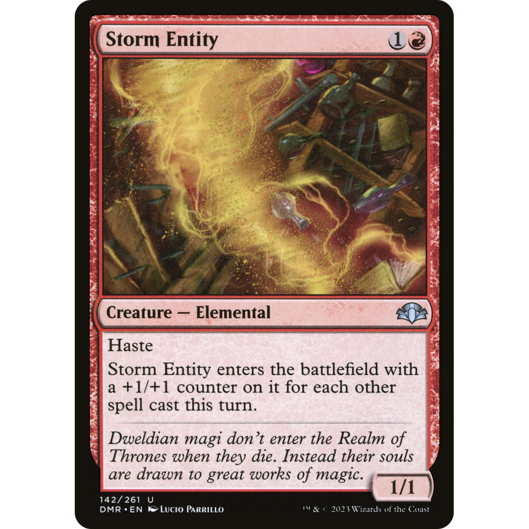 Storm Entity (DMR-142) - Dominaria Remastered Foil