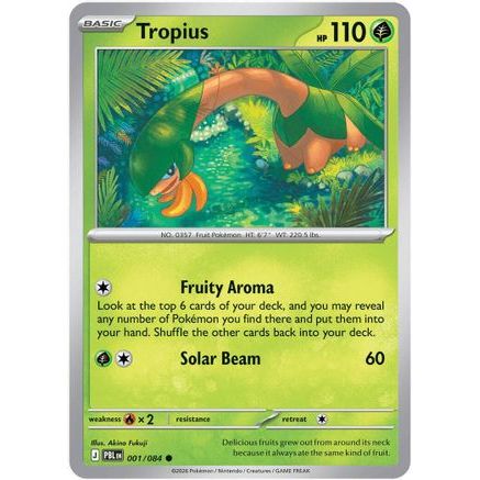 Tropius 1 - ME05 Pitch Black