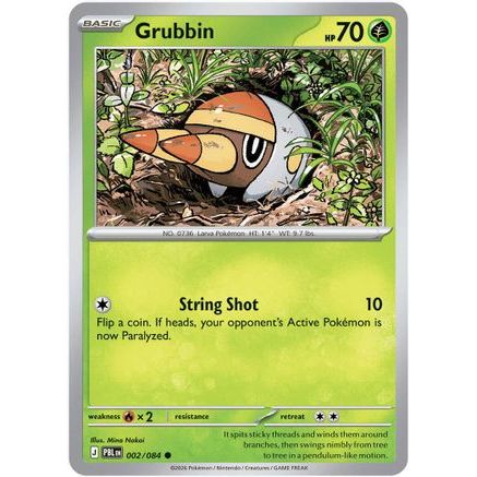 Grubbin 2 - ME05 Pitch Black Reverse Holofoil
