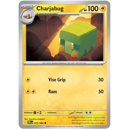 Charjabug 25 - ME05 Pitch Black