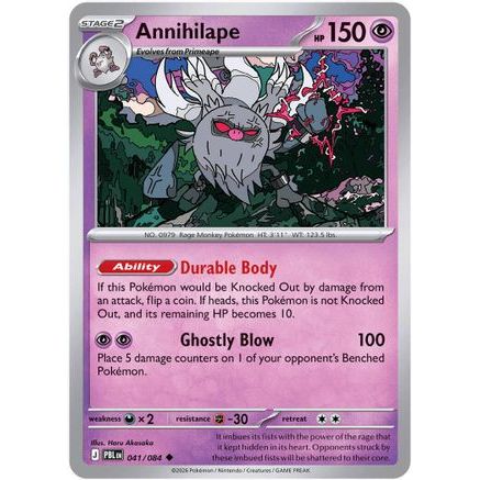 Annihilape 41 - ME05 Pitch Black