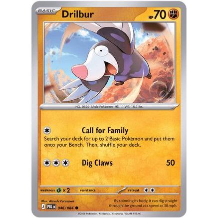 Drilbur 46 - ME05 Pitch Black Reverse Holofoil