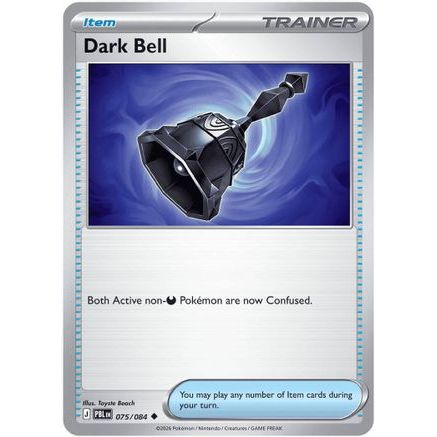 Dark Bell - 075/084 75 - ME05 Pitch Black