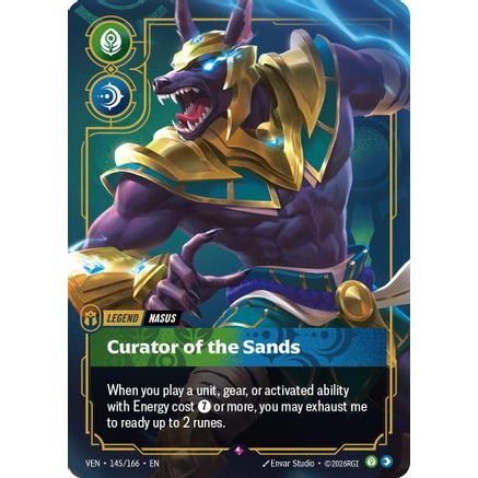 Nasus - Curator of the Sands (145/166) - Vendetta Foil