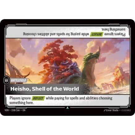 Heisho, Shell of the World (158/166) - Vendetta Foil