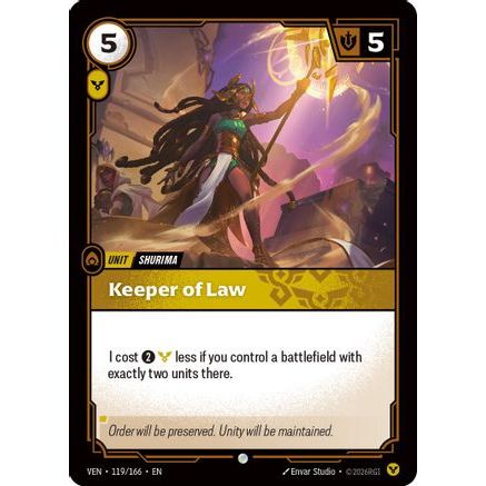 Keeper of Law (119/166) - Vendetta