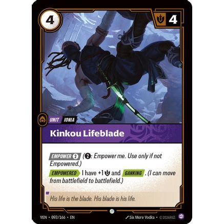 Kinkou Lifeblade (093/166) - Vendetta Foil