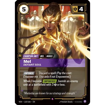 Mel - Defiant Soul (110/166) - Vendetta Foil