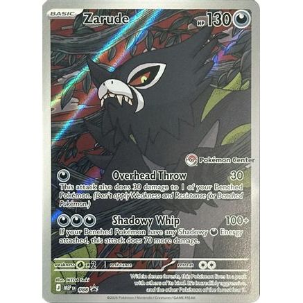 Zarude - 088 (Pokemon Center Exclusive) 88 - ME Mega Evolution Promo Holofoil