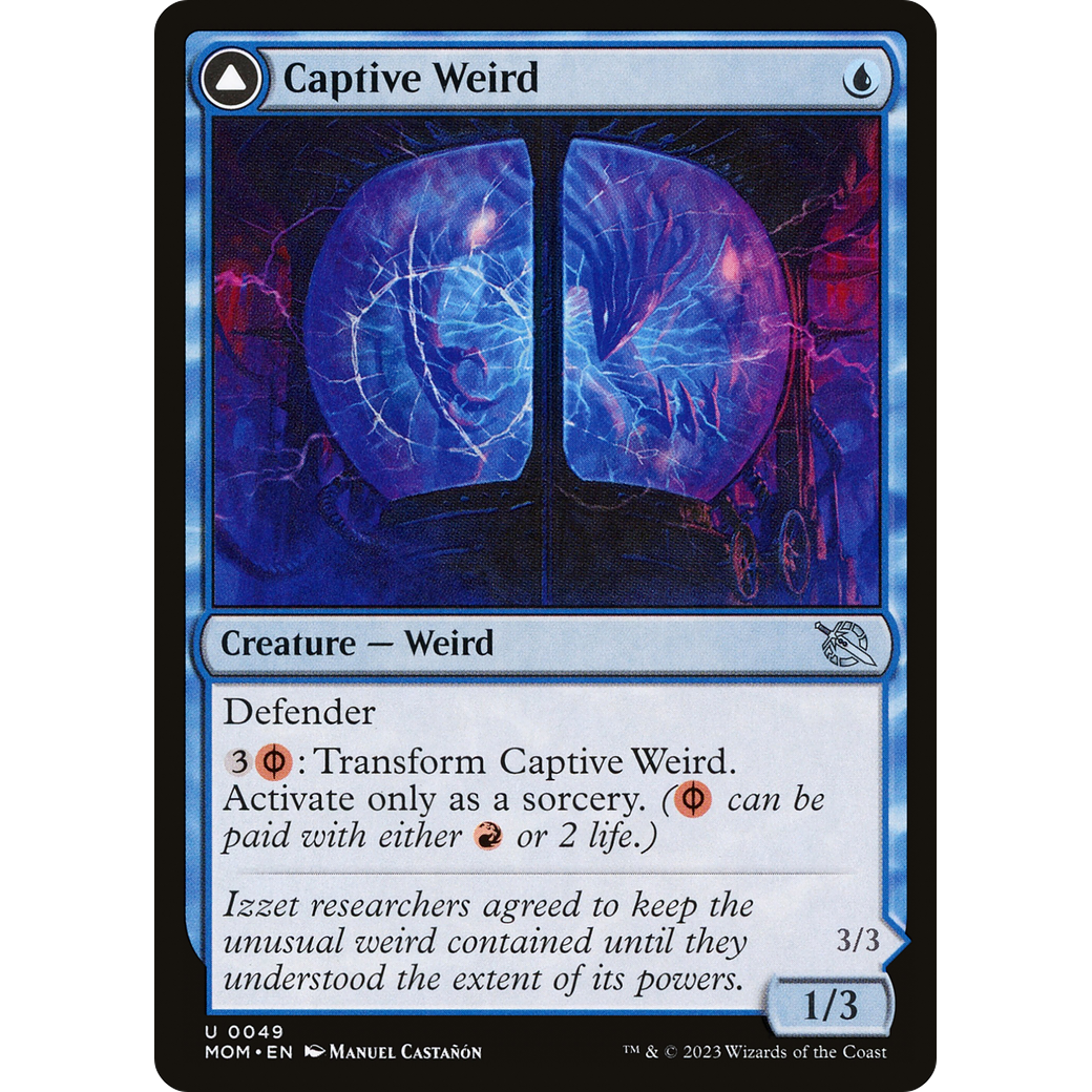 Captive Weird // Compleated Conjurer (MOM-049) - March of the Machine