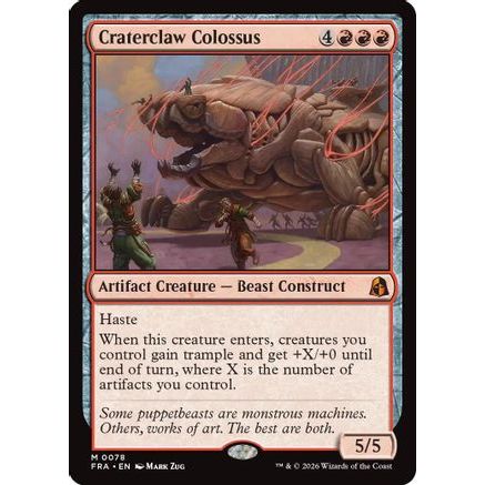 Craterclaw Colossus (FRA-078) - Reality Fracture