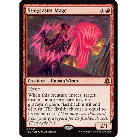 Stingcaster Mage (FRA-093) - Reality Fracture Foil