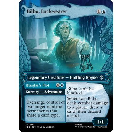 Bilbo, Luckwearer (Showcase) (HOB-218) - The Hobbit Foil