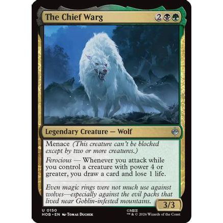 The Chief Warg (HOB-150) - The Hobbit