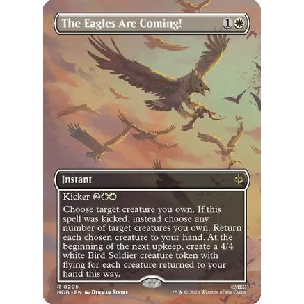 The Eagles Are Coming! (Borderless) (HOB-205) - The Hobbit