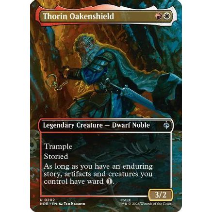 Thorin Oakenshield (Borderless) (HOB-202) - The Hobbit Foil