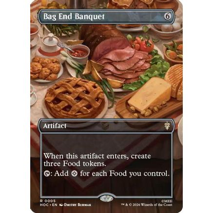 Bag End Banquet (Borderless) (HOC-005) - The Hobbit: Eternal-Legal