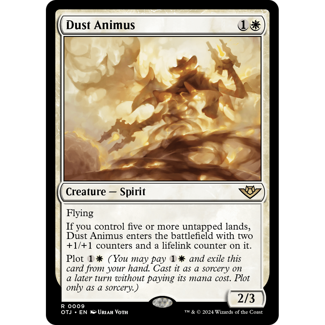 Dust Animus (OTJ-009) - Outlaws of Thunder Junction