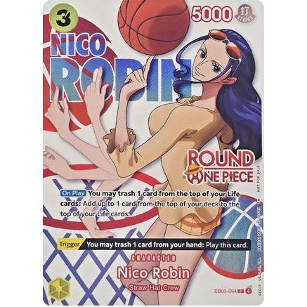 Nico Robin (Round 1 Promo) (EB03-054) - One Piece Promotion Cards Foil