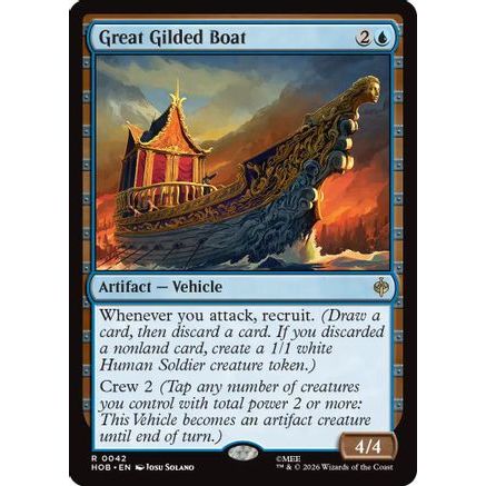 Great Gilded Boat (HOB-042) - The Hobbit Foil