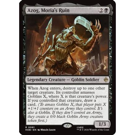 Azog, Moria's Ruin (HOB-061) - The Hobbit Foil