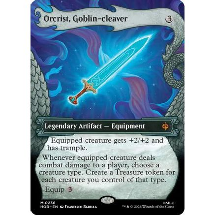 Orcrist, Goblin-cleaver (Showcase) (HOB-236) - The Hobbit Foil