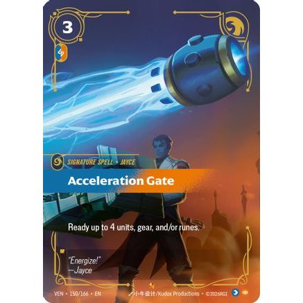 Acceleration Gate (150/166) - Vendetta Foil