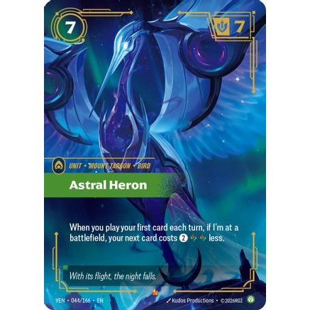 Astral Heron (044/166) - Vendetta Foil