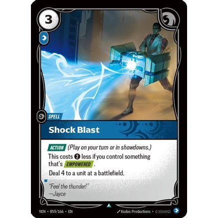 Shock Blast (059/166) - Vendetta Foil