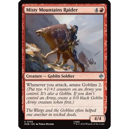 Misty Mountains Raider (HOB-105) - The Hobbit