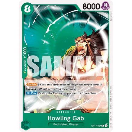 Howling Gab (OP17-024) - The World's Strongest Warriors