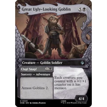 Great Ugly-Looking Goblin (Showcase) (HOB-223) - The Hobbit Foil