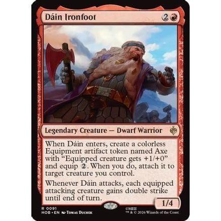 Dain Ironfoot (HOB-091) - The Hobbit Foil