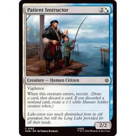 Patient Instructor (HOB-162) - The Hobbit