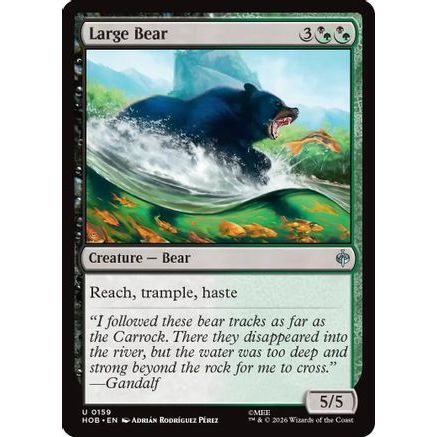 Large Bear (HOB-159) - The Hobbit Foil