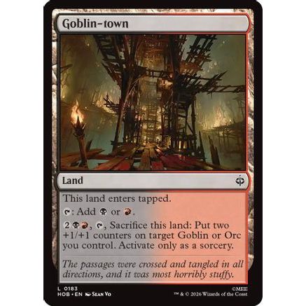 Goblin-town (HOB-183) - The Hobbit