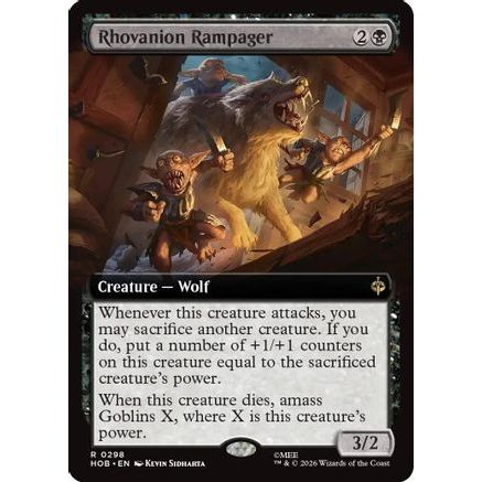 Rhovanion Rampager (Extended Art) (HOB-298) - The Hobbit Foil