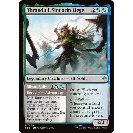 Thranduil, Sindarin Liege (HOB-166) - The Hobbit